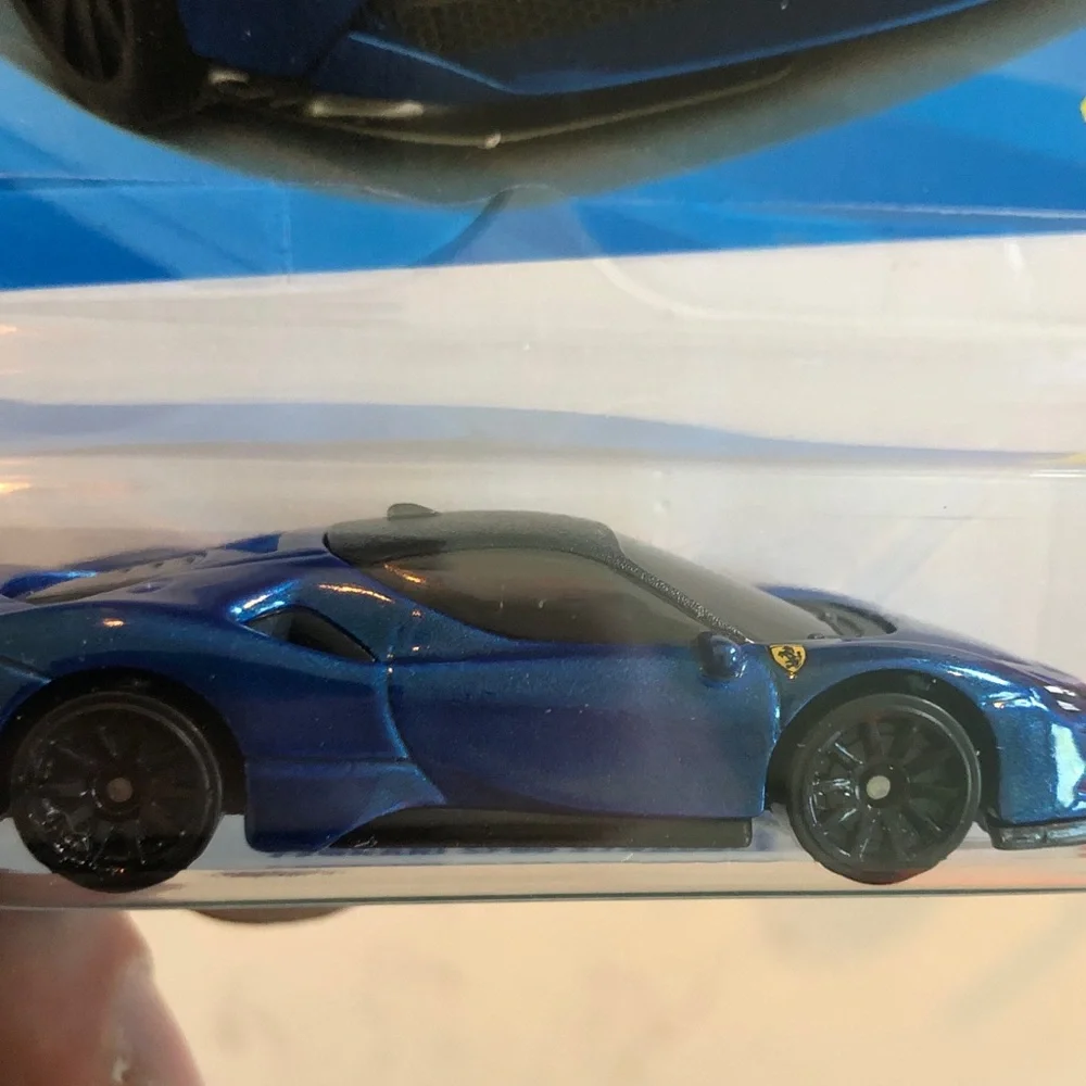 Mattel Hot Wheels Blue Ferrari SF90 Stradale